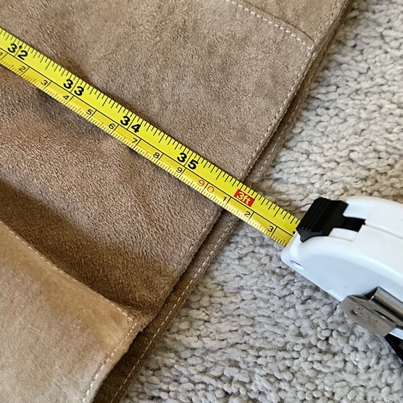 Andrew Marc Tan Suede Jacket Size Large - Picture 6 of 12